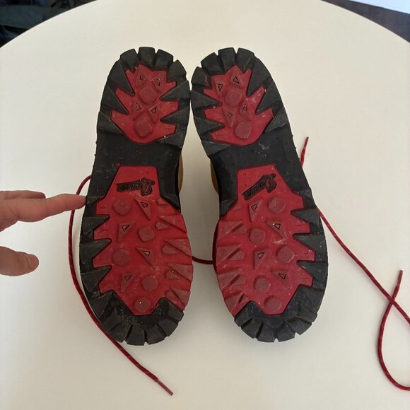 Danner Panorama Mid 6" Brown/Red Hiking Boots Sz 8.5 - Picture 3 of 5